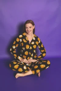 Garfield Gömlek Yaka Pijama Takımı