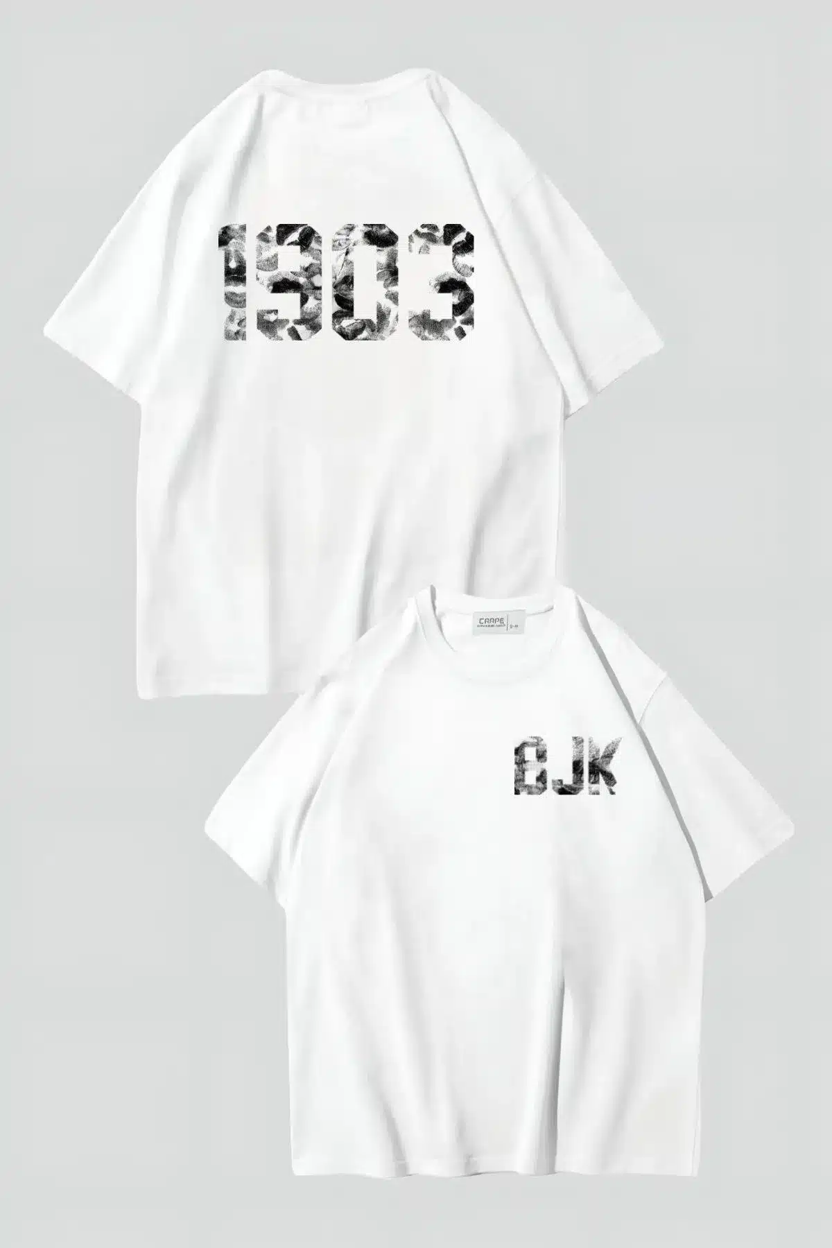 bjk.webp Kiss 1903 Oversize T-Shirt - Görsel 1