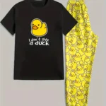 I Don't Give a Duck Pijama Takımı