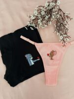 Tanga Boxer Tom Jerry Çift Çamaşır - Görsel 2
